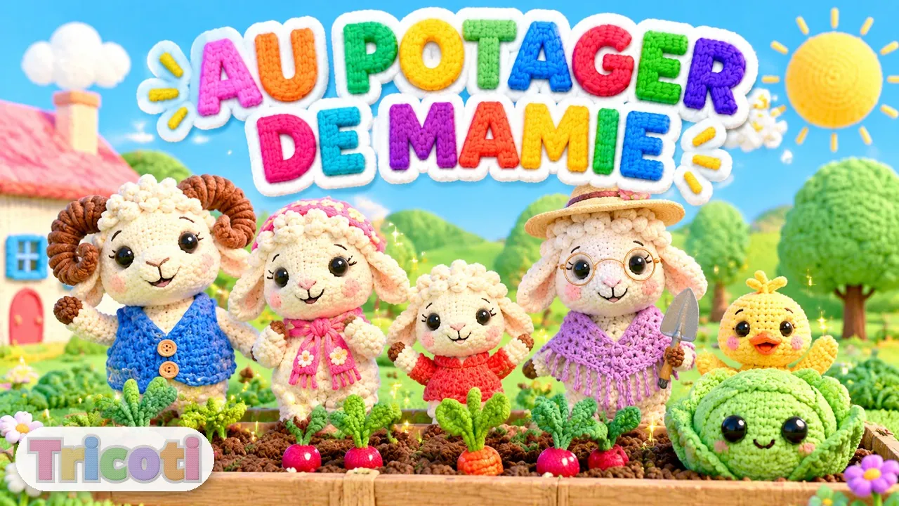 Au potager de Mamie : image du clip